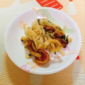 たけのこと切り干し大根の煮物